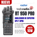 Handy Multibanda RADTEL RT950 PRO AUTOREPETIDOR