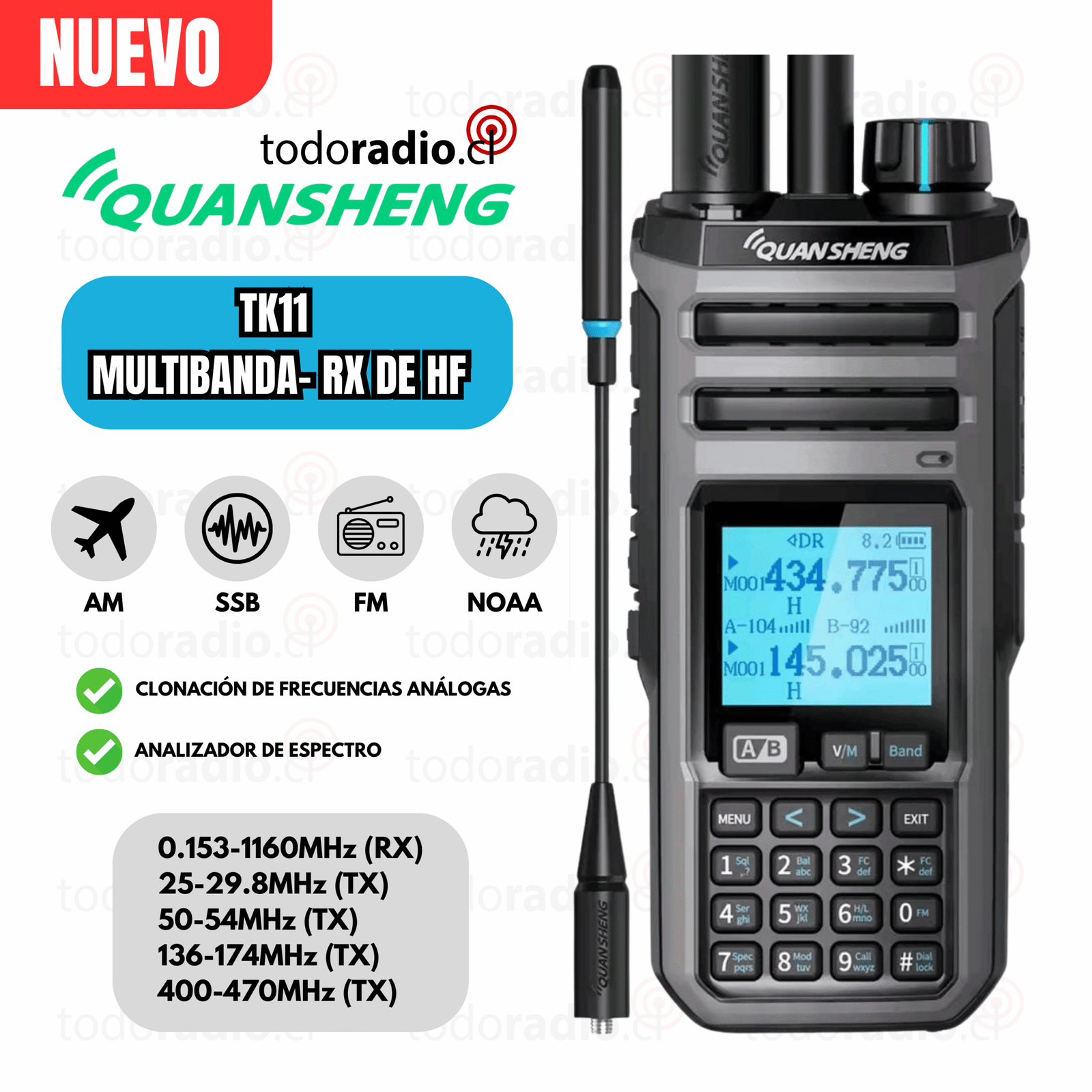 1-scaled-1.png Handy QUANSHENG TK11 Multibanda VHF-UHF-HF - Imagen 1