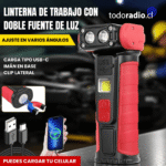 Linterna Doble Frontal Emergencia