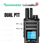Handy QUANSHENG TK11 Multibanda VHF-UHF-HF - Imagen 3