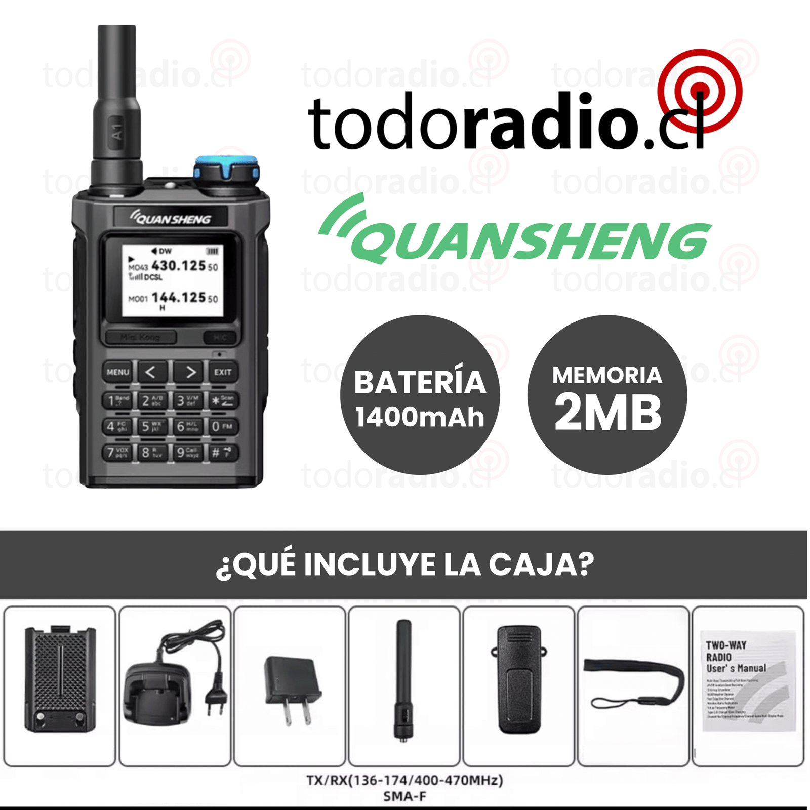 2-scaled-4.png Quansheng K1 Taiko Kong MINI ( Bateria 1400mah) - Imagen 1