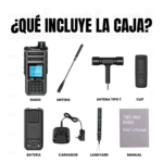 Handy QUANSHENG TK11 Multibanda VHF-UHF-HF - Imagen 5
