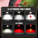 Linterna Doble Frontal Emergencia - Imagen 5