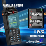Handy Baofeng AR39 2025, 10 Watts, Pantalla Color - Imagen 8