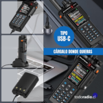 Handy Baofeng AR39 2025, 10 Watts, Pantalla Color - Imagen 9