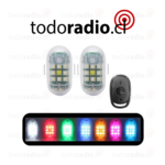 Balizas Led Strobe Con Control Remoto - Imagen 2