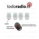 Balizas Led Strobe Con Control Remoto - Imagen 4