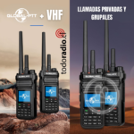 Handy GLOBAL-PTT Híbrido POC + VHF Análogo 136-174 MHZ - Imagen 4