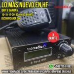 Transceptor HF QRP, 8 bandas