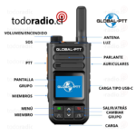 POC GLOBAL-PTT G9 CON GPS y S.O.S - Imagen 6