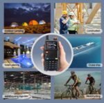 Handy BAOFENG UV5RH  FRECUENCIMETRO, MULTIBANDA - Imagen 7