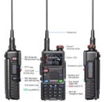 Handy BAOFENG UV5RH  FRECUENCIMETRO, MULTIBANDA - Imagen 5