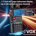 Handy BAOFENG UV5RH  FRECUENCIMETRO, MULTIBANDA