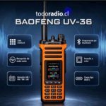 Baofeng UV36, RX de HF, Banda AÉREA, Bluetooth.
