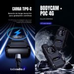Bodycam 2K + POC 4G SIN LÍMITES DE DISTANCIA - Imagen 9