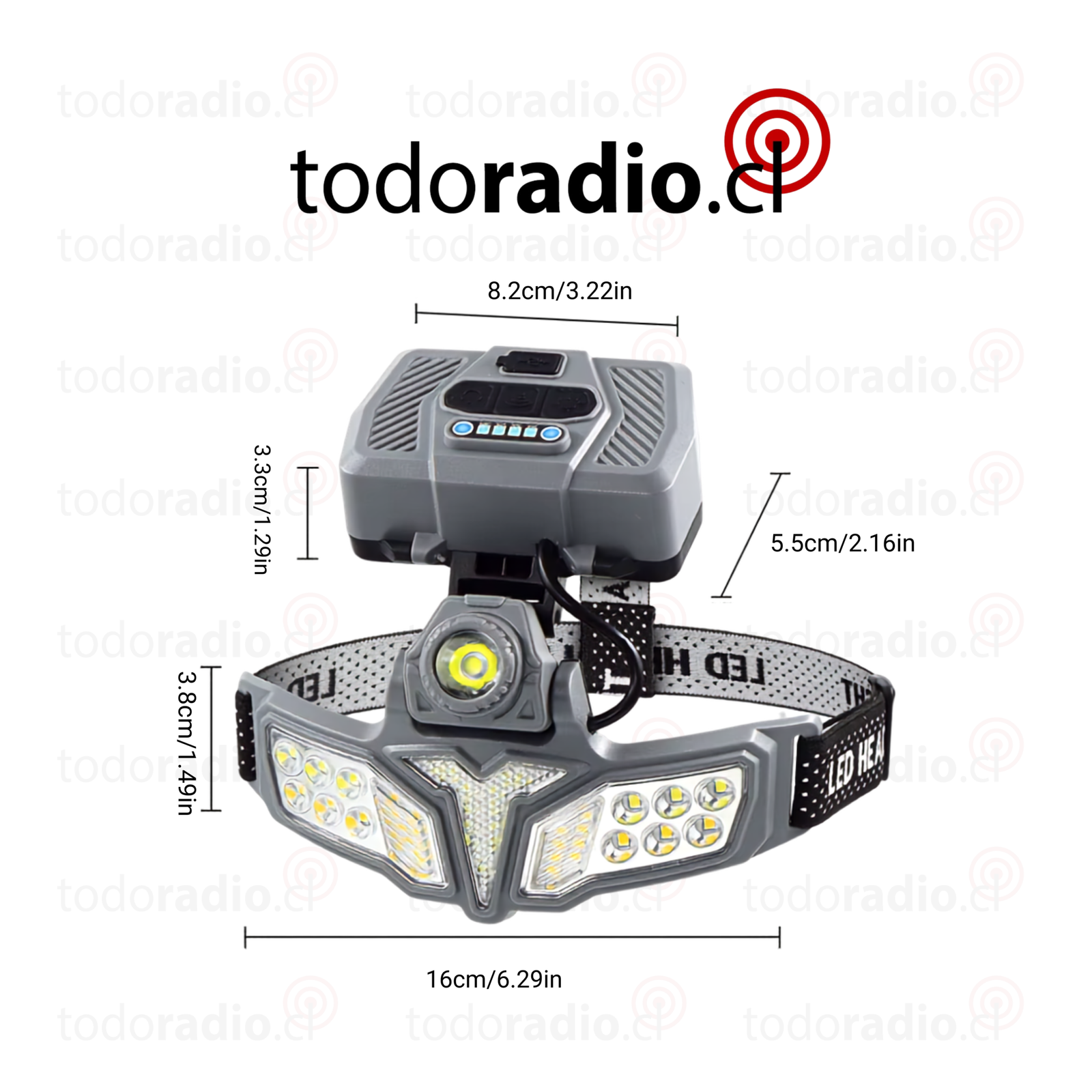 1 Linterna Panel Solar - Imagen 1